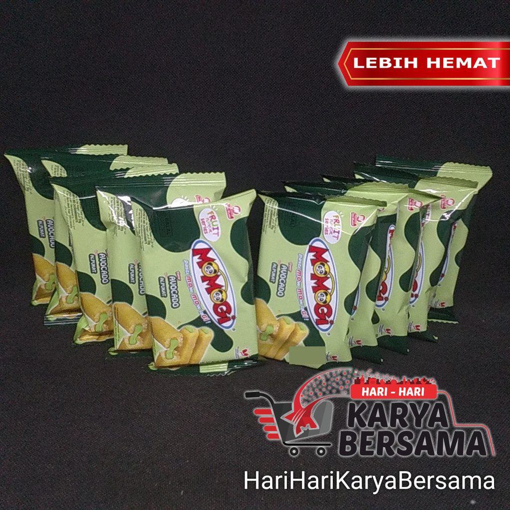 

MAKANAN RINGAN MOMOGI FRUIT FLAVOR SERIES AVOCADO PACK 10'S X 20GR