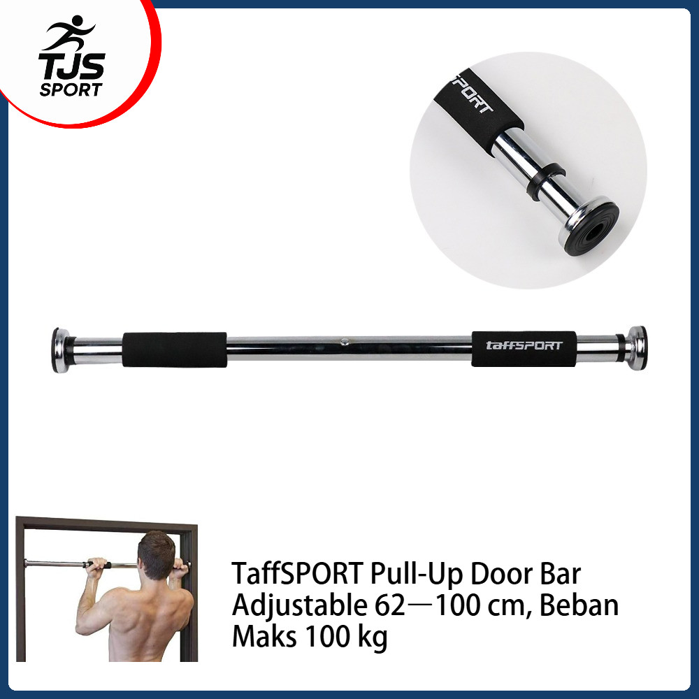 Pull Up Bar HW139501 TaffSPORT  – Adjustable 62–100 cm, Beban Maks 100 kg