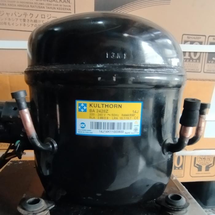 KOMPRESOR FREEZER CHILER SHOWCASE KULTRON BA 2428Z 220-240V 50HZ R404