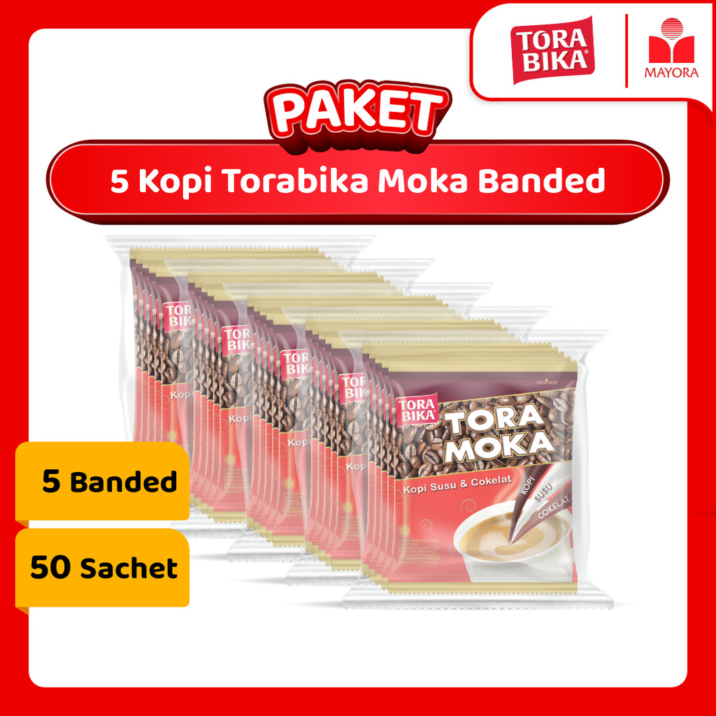 

Paket 5 Kopi Torabika Moka Banded