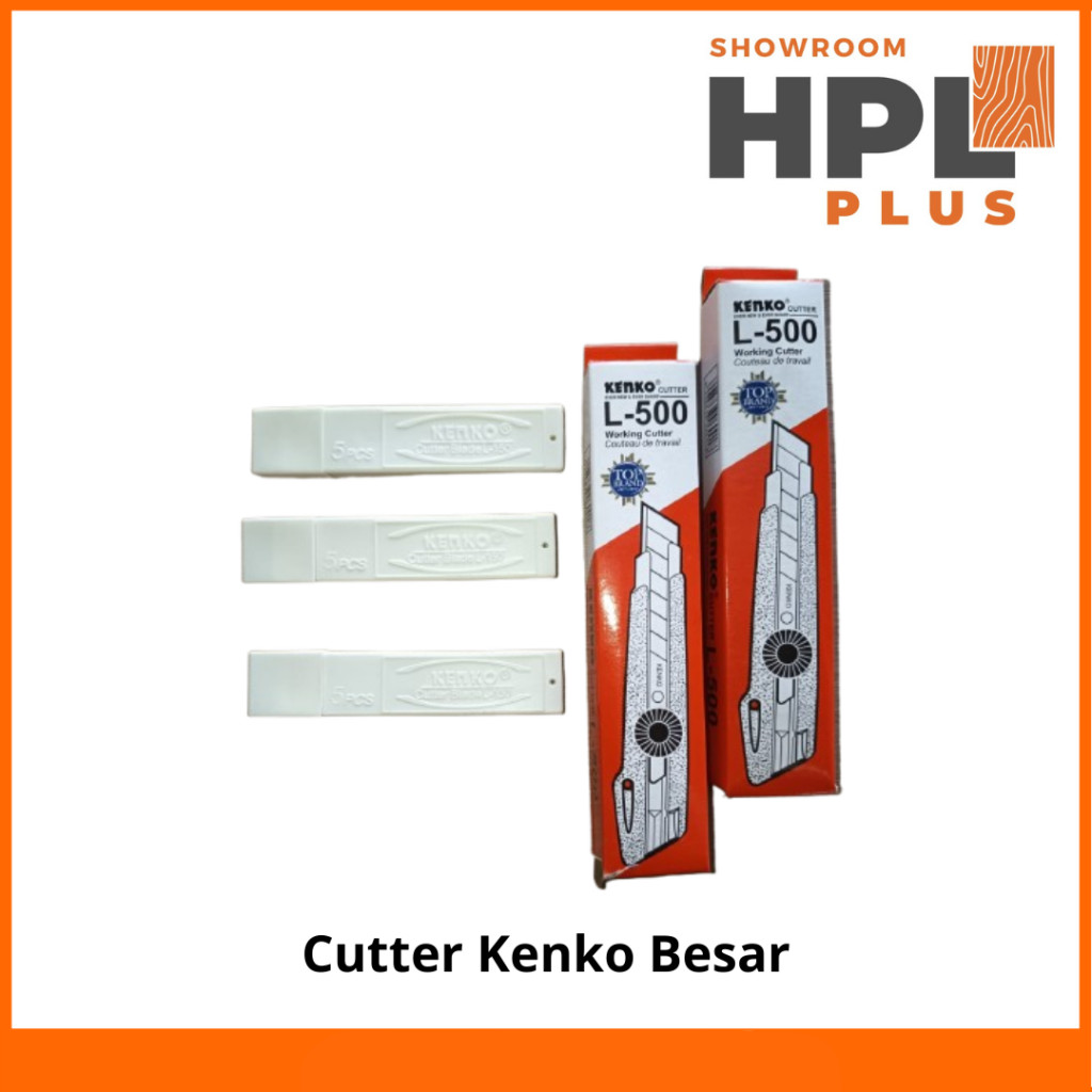 

Cutter Kenko Besar L-500 Dan Isi Cutter L-150