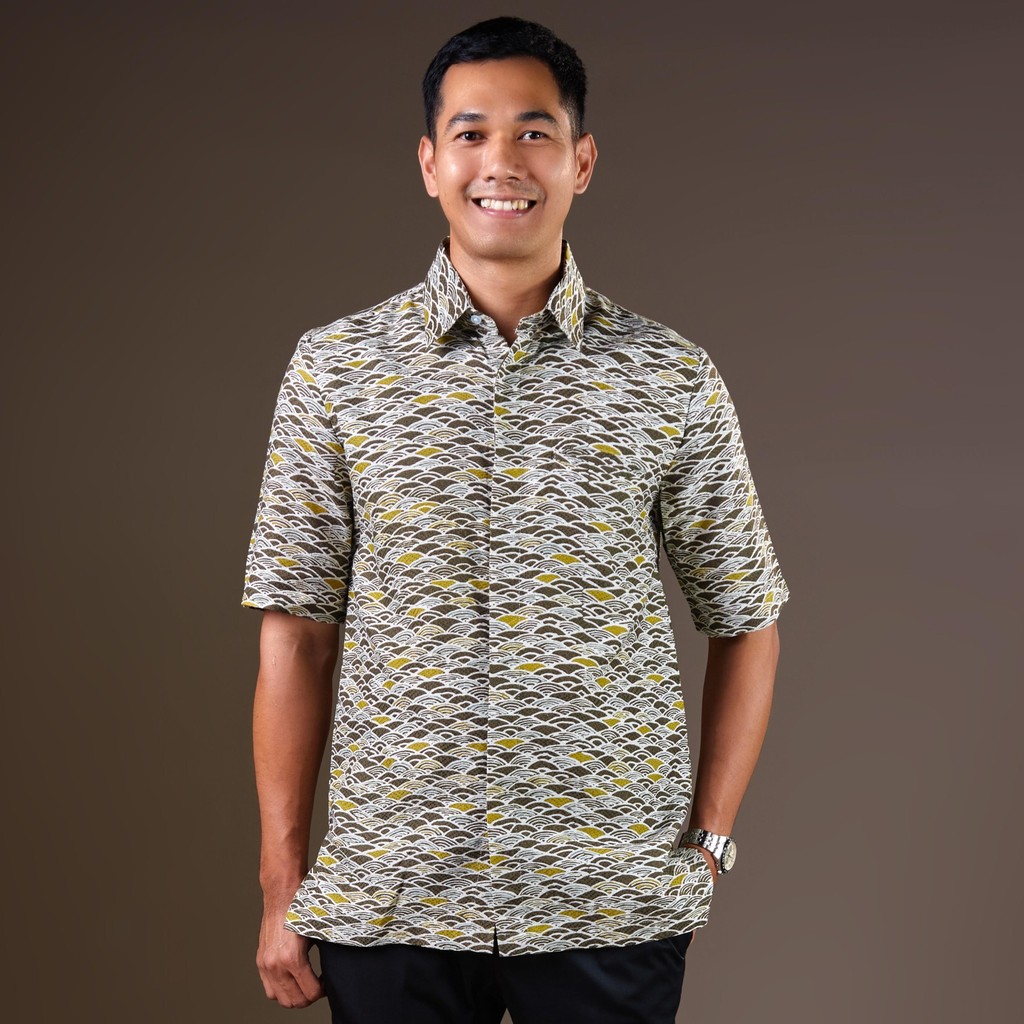 Eiger - Mandalas Kemeja Batik Pria Premium Lengan Pendek