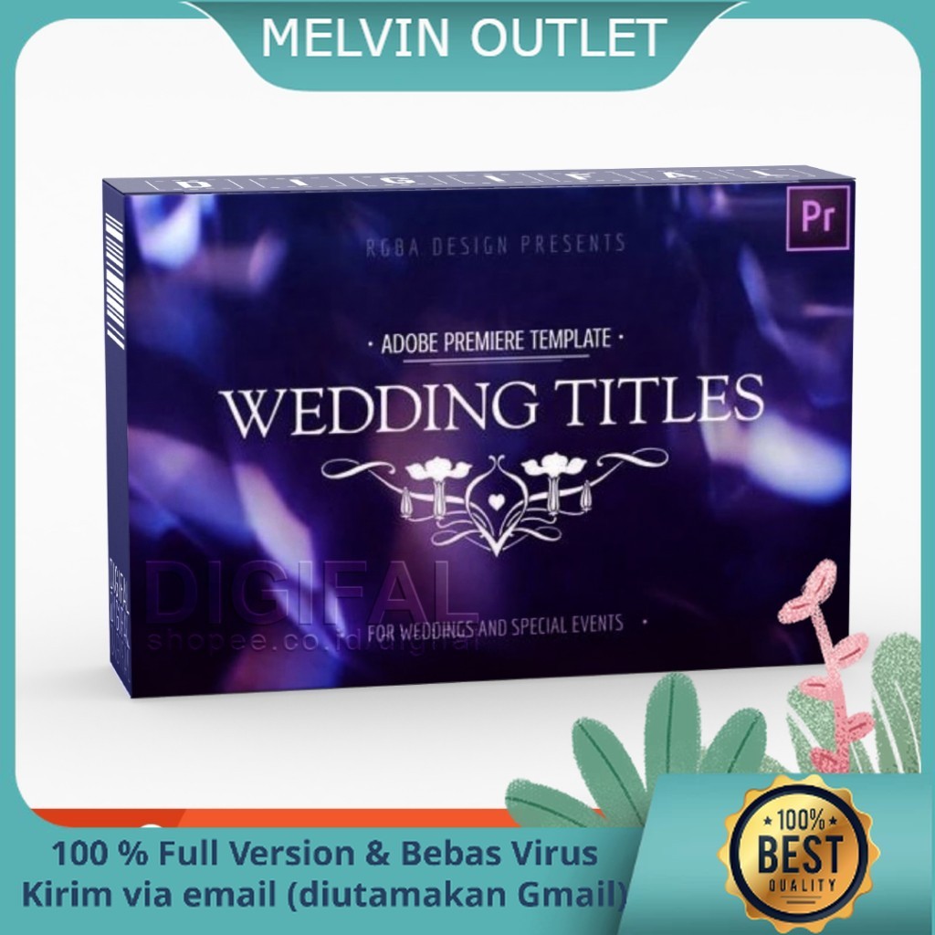 Modern Wedding Titles - Premiere Pro