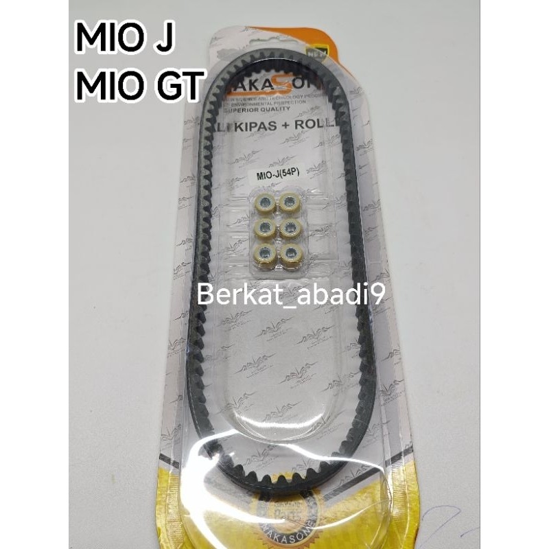 Fanbelt Vbelt Vanbelt set roller Mio J / mio gt 54P