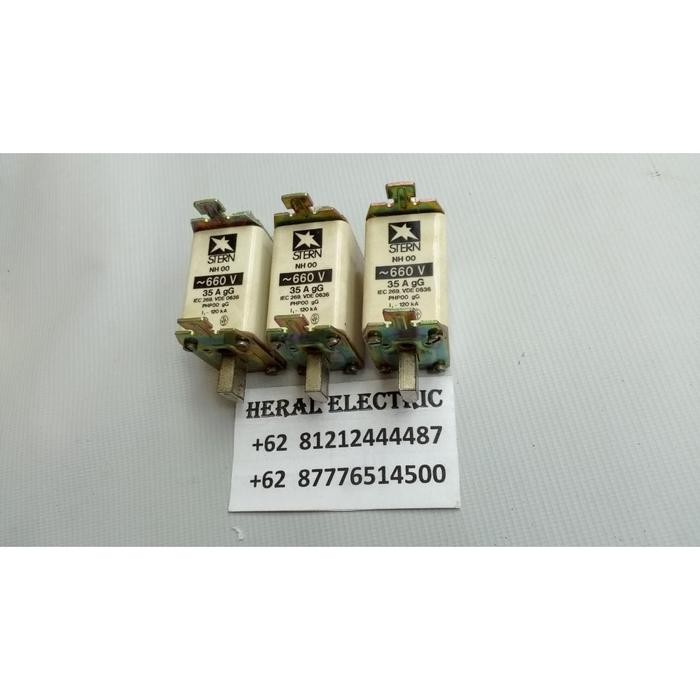 READY Jual fuse STERN 35A NH00 120KA 660V