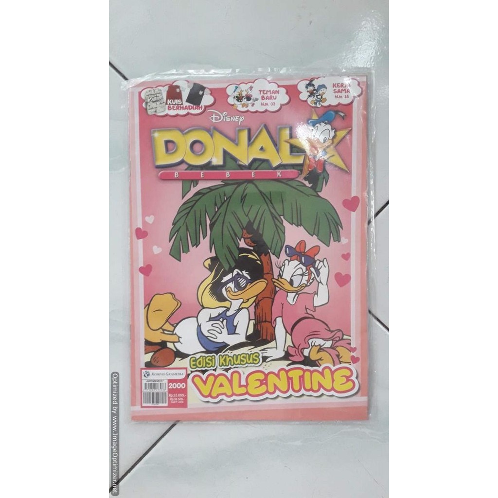 DONAL BEBEK Edisi Khusus VALENTINE  No 2000