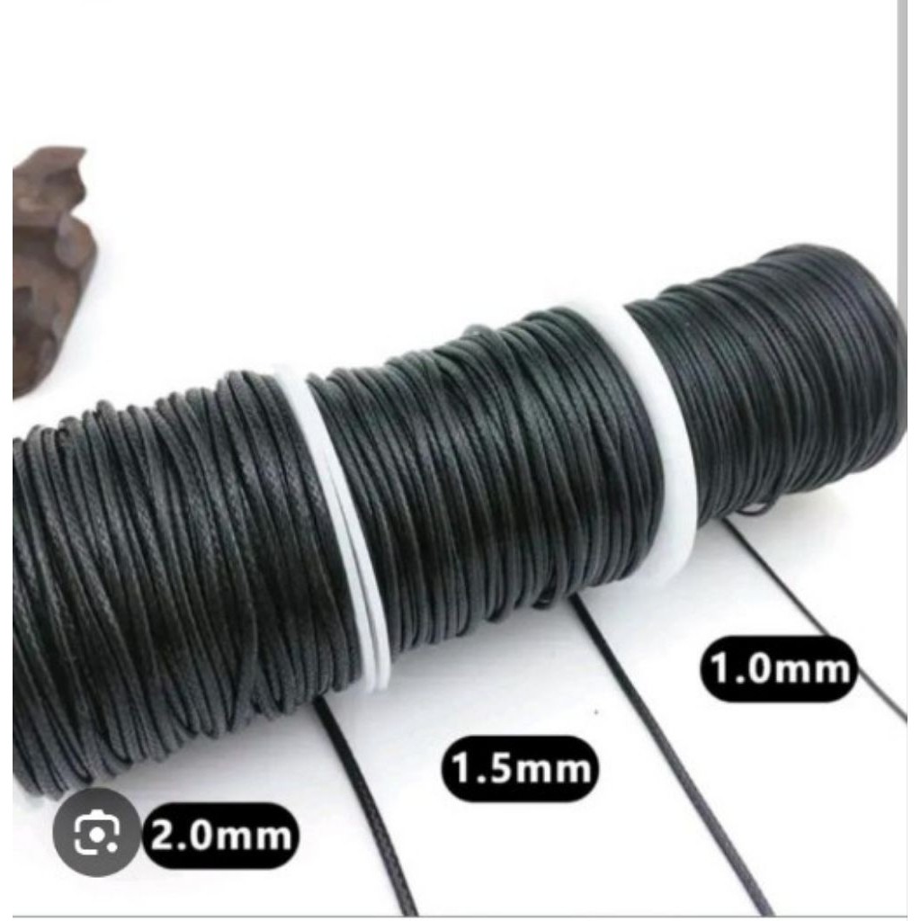 

PROMO !!! 1 Meter Tali Korea Hitam TaLi Gelang ukuran 1mm 1.5mm 2mm