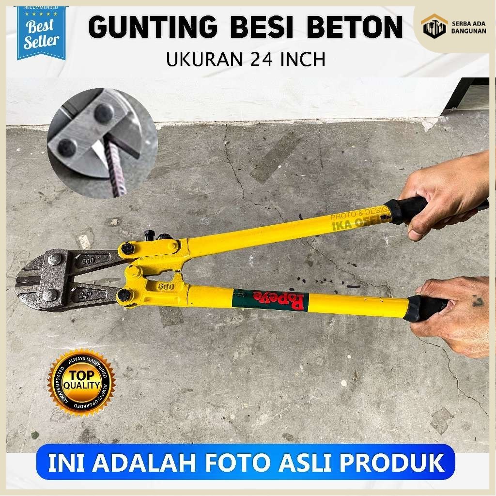 SAB Gunting BETON BESI Rantai 24" Inch / Bolt Cutter 24" Inch / Pemotong Rantai Kawat Besi