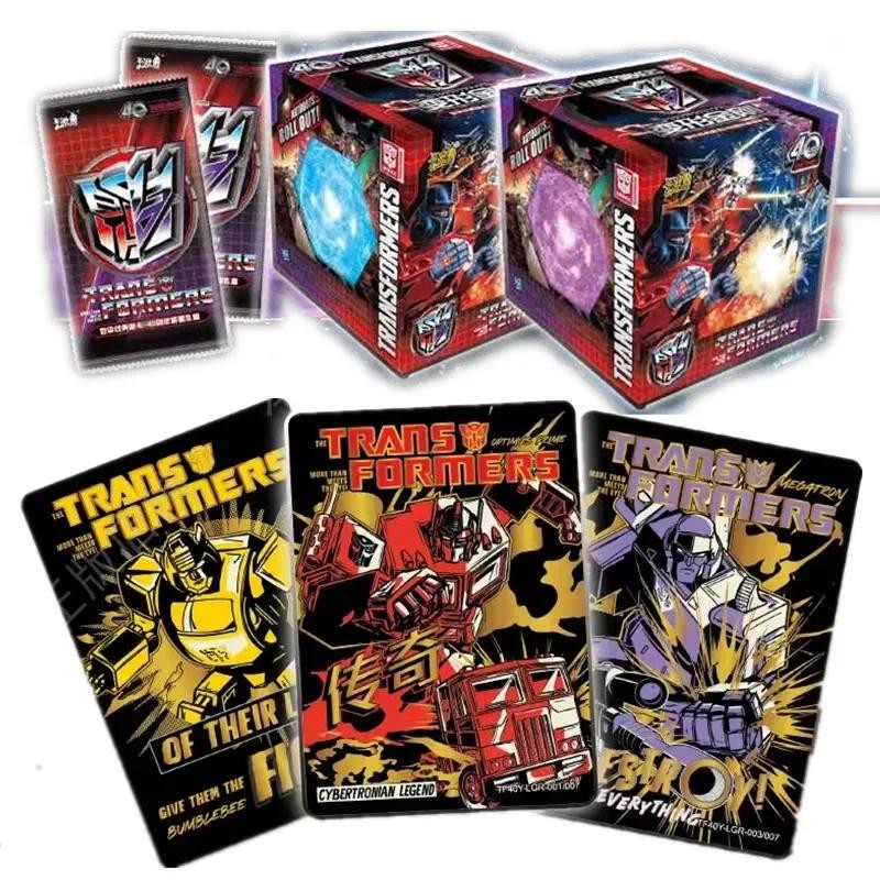 KAYOU Transformers One Card 40th Anniversary Collection Card Optimus Prime Anime Peripheral Limited 