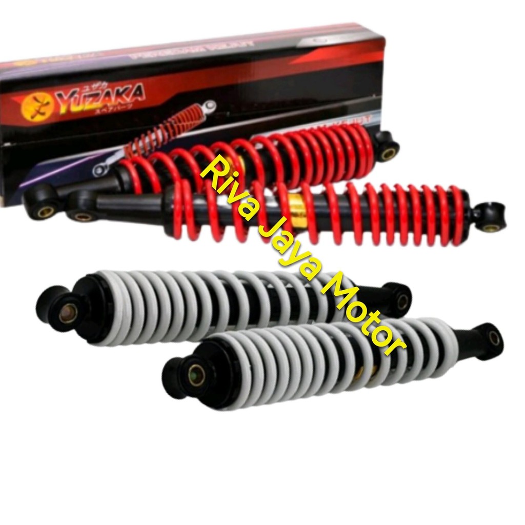 Shockbreaker Shock Belakang Honda Karisma Supra X 125 Fit New Revo Blade Kharisma Merah Putih Yuzaka