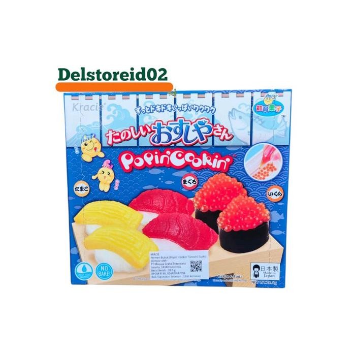 

Kracie popin cookin tanoshii sushi (permen bubuk) 28.5gram
