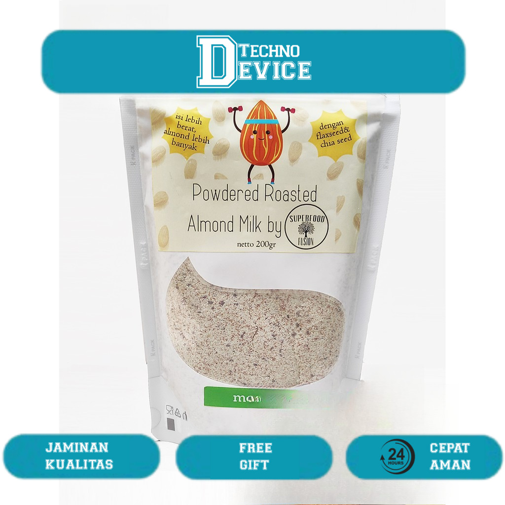 

SUSU ALMOND Bubuk 200gr dengan Chia seed dan Flaxseed / ALMOND MILK / ASI BOOSTER