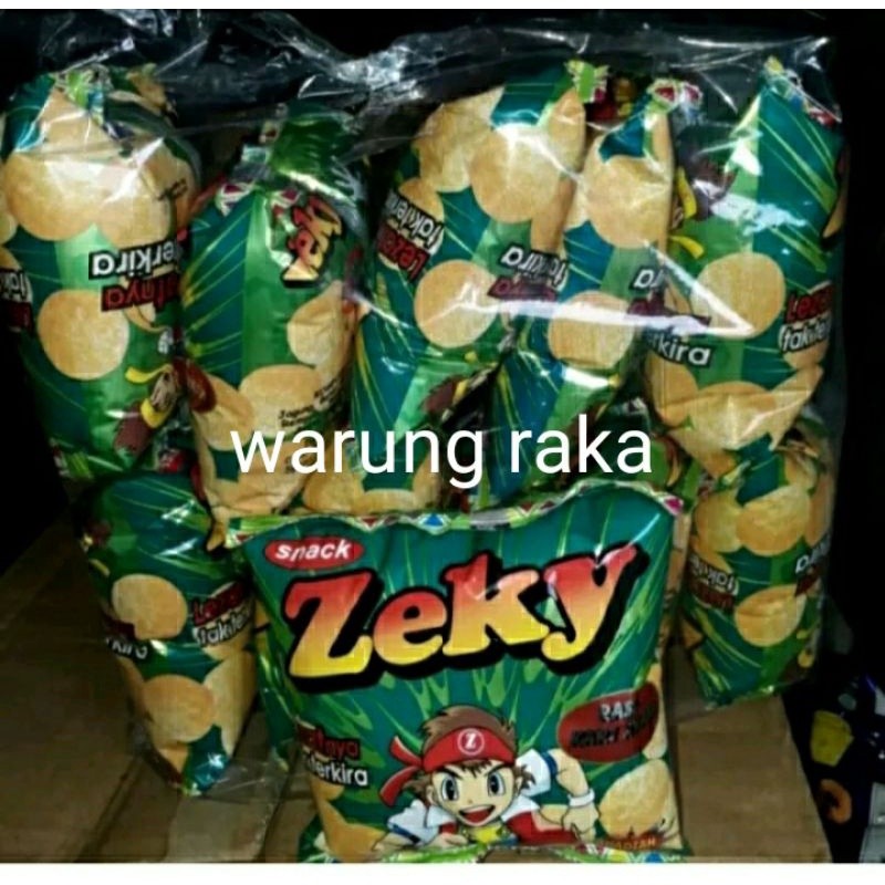 

zeky,ciki berhadiah langsung duit di dalamnya bila beruntung/1 pack isi 10 pcs