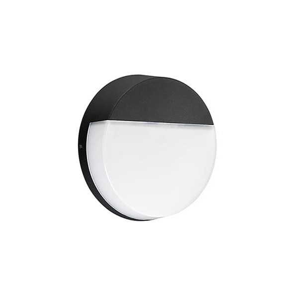 Lampu Dinding  Outdoor - Wall Lamp  LED - Bulat, Hitam