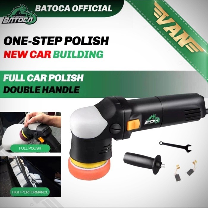 Mesin Poles DA / Mesin Polisher Dual Action / Mesin Poles Mini 3 inch Poles Motor Mobil Kaca