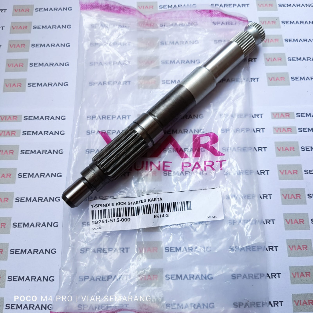 As Kick stater viar cross x 150 , as selah karya 150 oil coler, tossa hercules spindel kick stater o