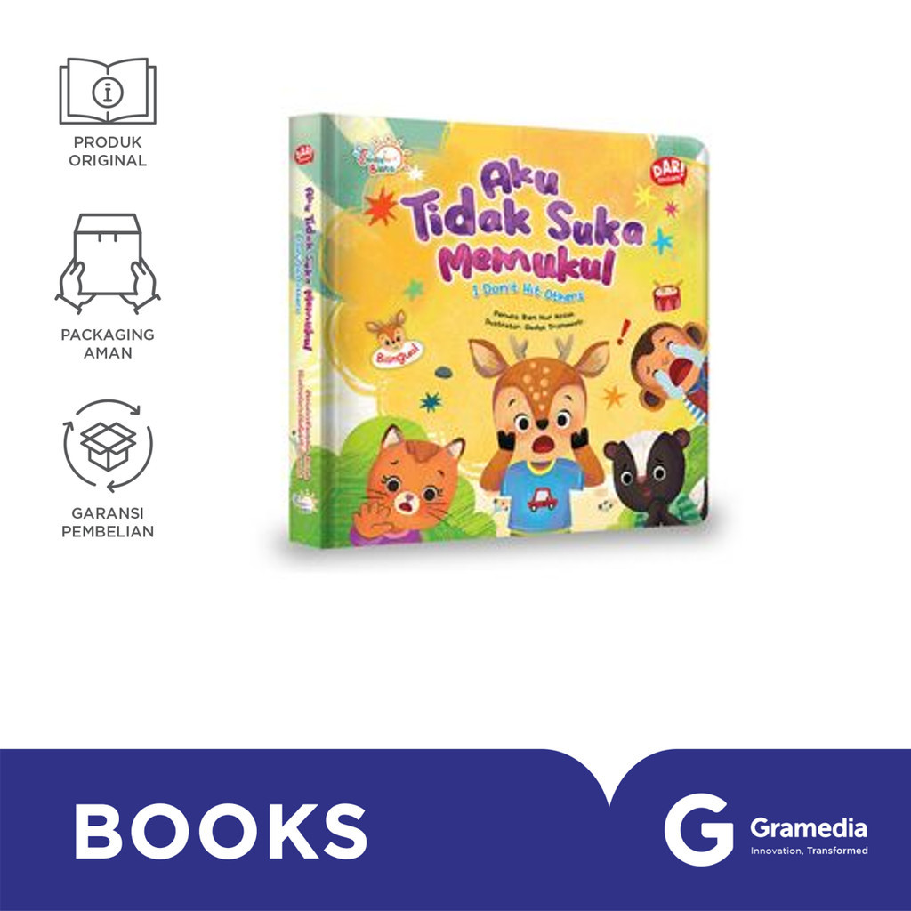 

Scb: Aku Tidak Suka Memukul (Boardbook)