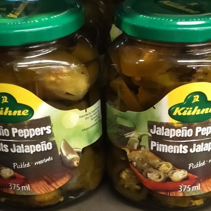 kuhne jalapeno peppers 375ml