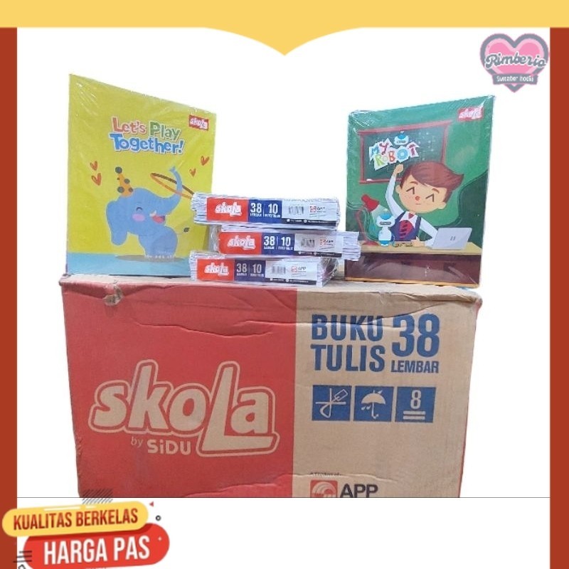 

Buku Tulis Skola by Sidu 38lembar Isi10