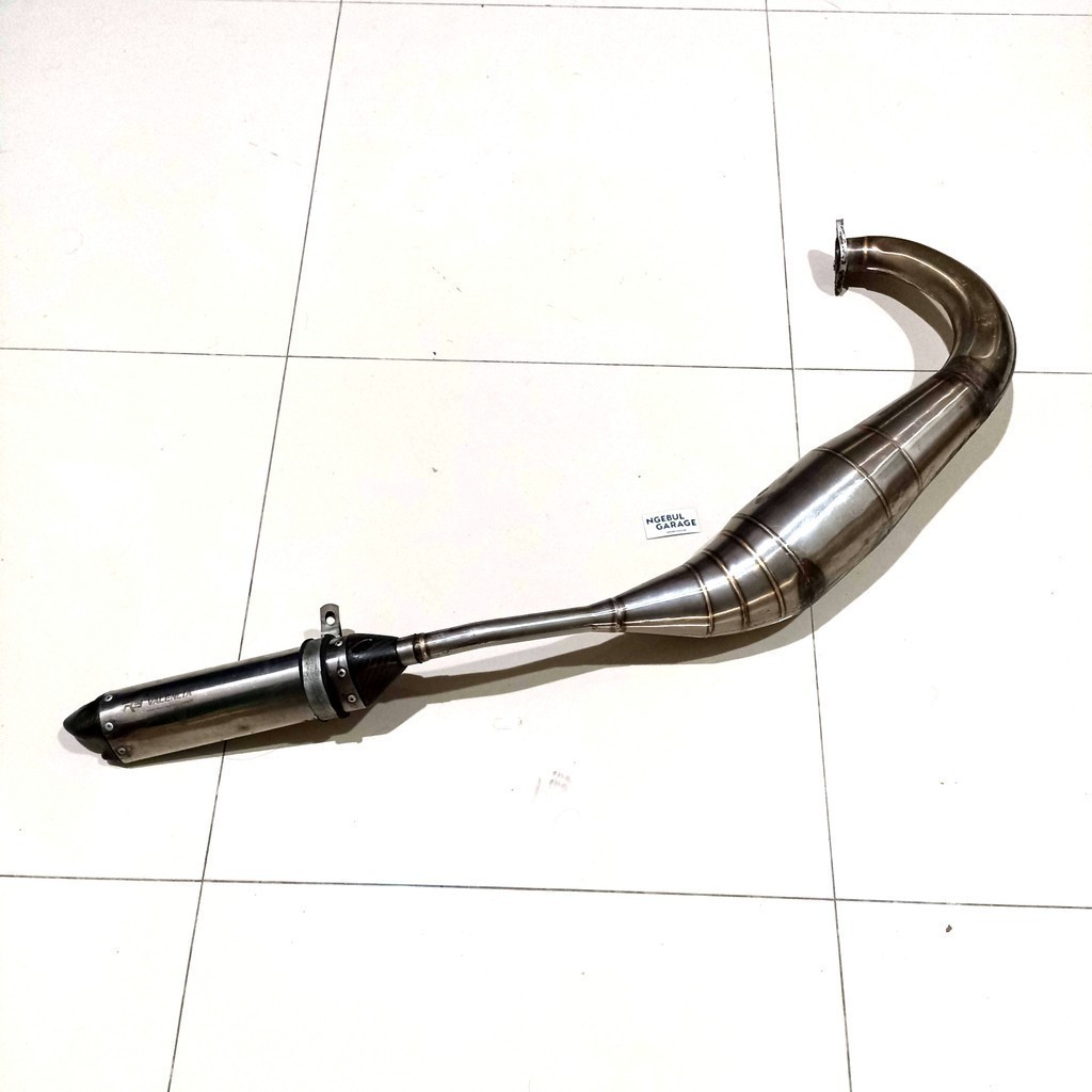 Knalpot R9 Valencia NInja Kis R SS Stainless KAWAZAKI COPOTAN ASLI R9