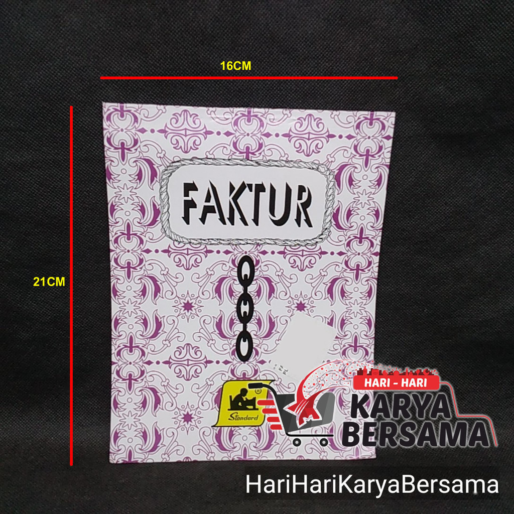 

STANDARD BON FAKTUR BESAR 3PLY 25'S