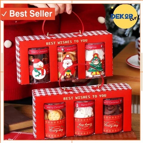 Kado Unik Wisuda Hampers Lebaran Ulang tahun / Hampers Natal Murah Unik Lucu Antik - BOX 3 TOPLES BE