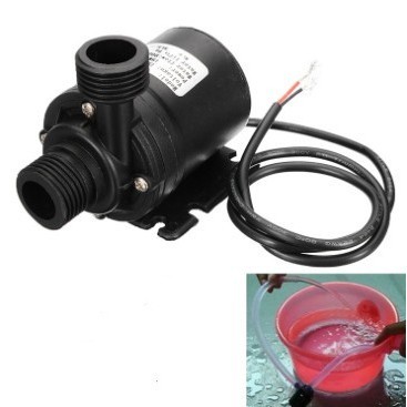 Pompa Celup Water Pump Mini Motor Pompa Air Celup Brushless DC 12V 5m