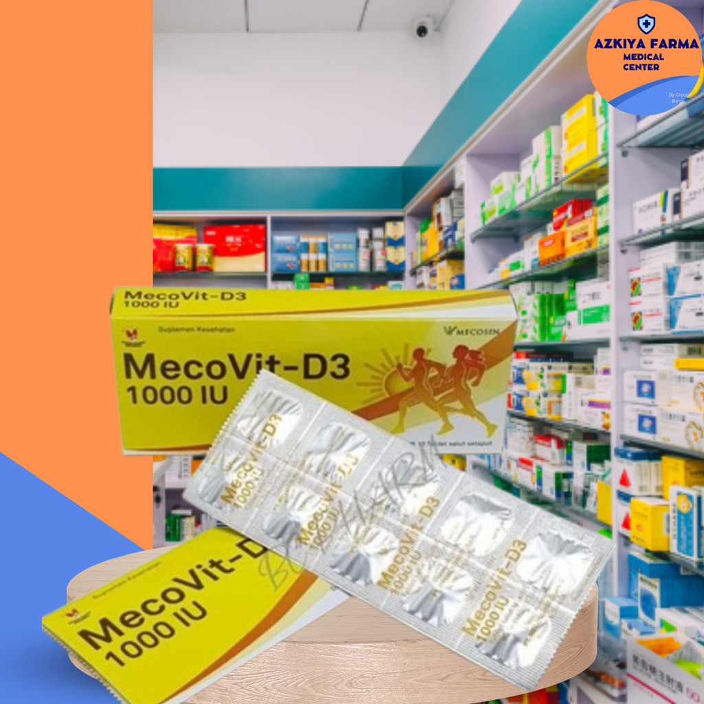 Mecovit D3 1000 iu per strip