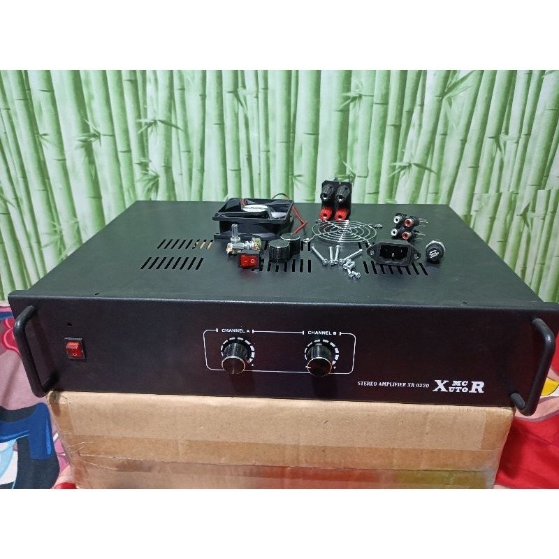 BOK Power Amplifier +Asesoris Tebal 2 Potensio Max 0220