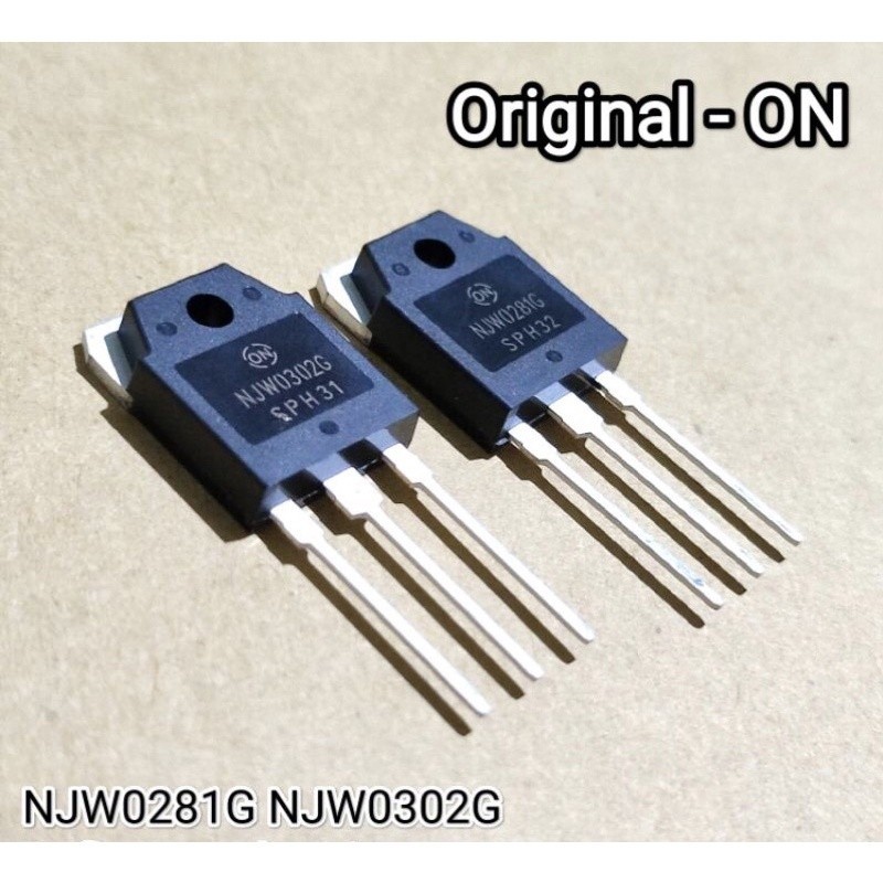 Transistor NJW 0281 - NJW 0302 Original 1 Set