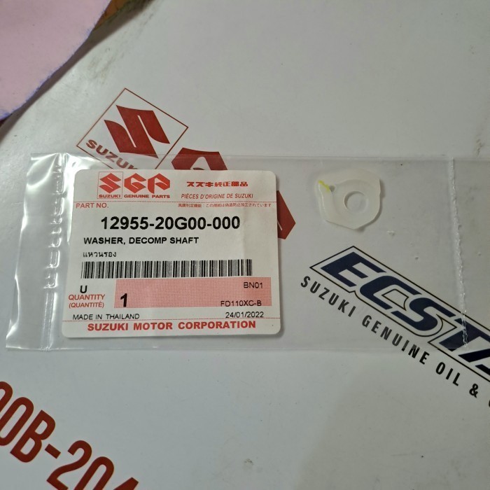 PLASTIK PER DEKOMPRESI ORIGINAL SUZUKI SHOGUN 125