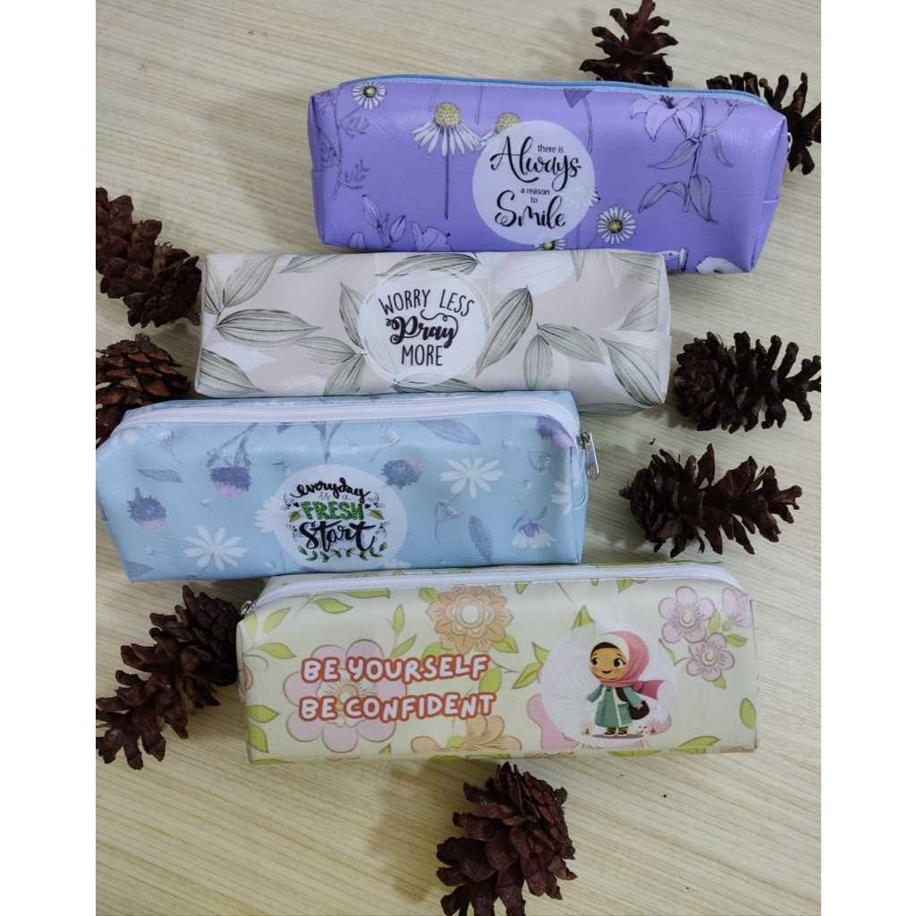 

TCW Tempat pensil tepak dewasa with Quote motivation
