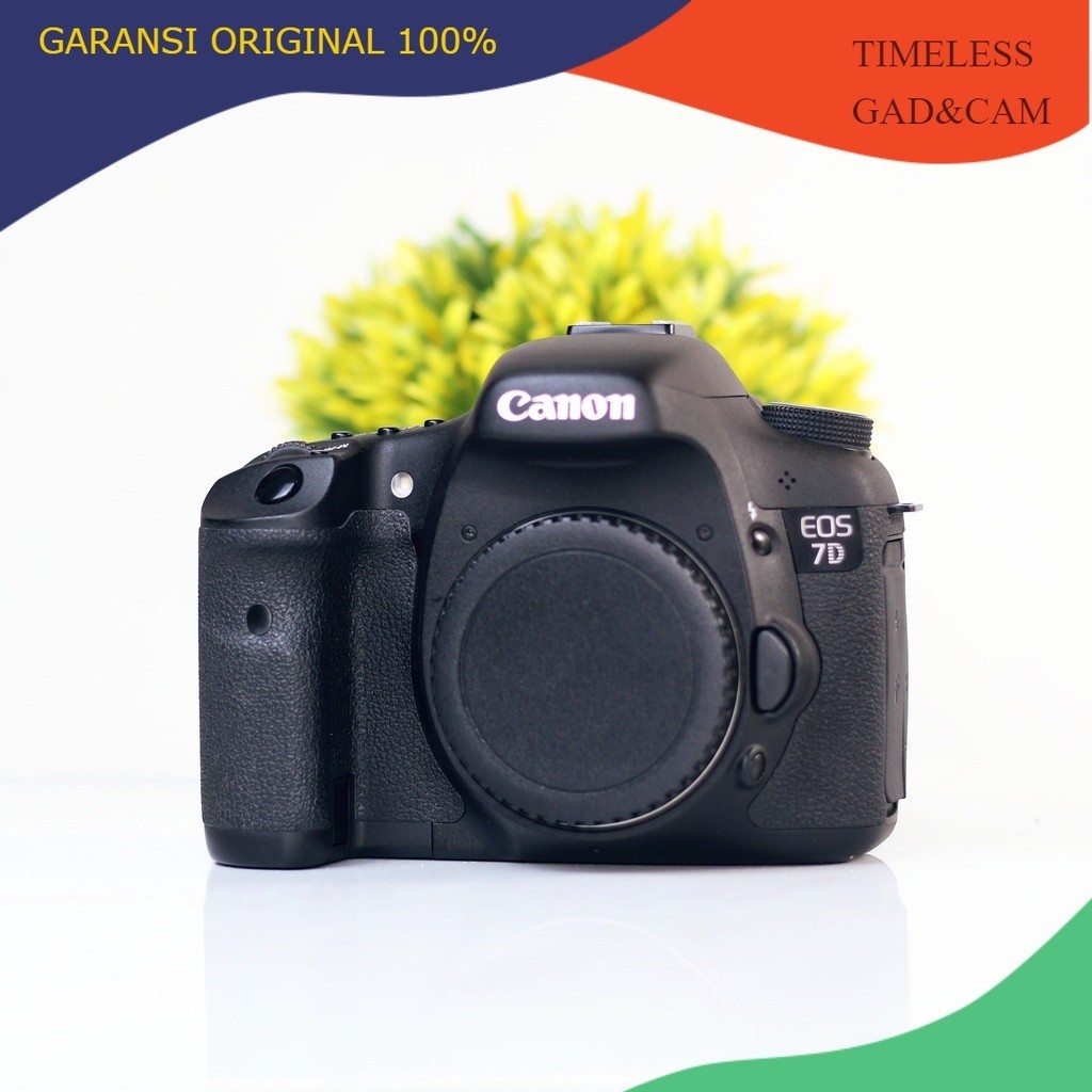 Canon EOS 7D Body Only bukan 60D 70D 600D ORIGINAL BERGARANSI