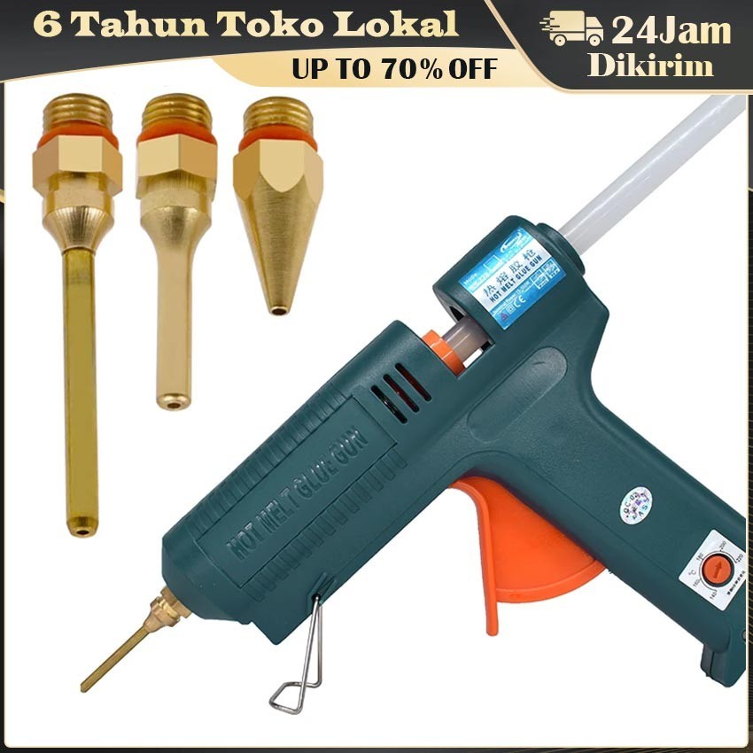 

34MM 50MM 70MM Nozzle Lem Tembak / Nozzle Kuningan Lem Tembak Nozzle Glue Gun
