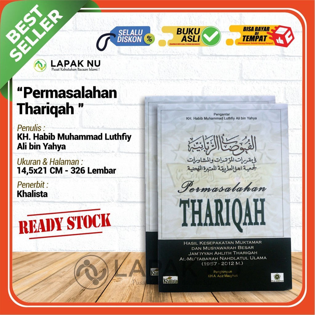 Buku Permasalahan Thariqah: Hasil Muktamar & Mubes Jam'iyyah Ahlith Thoriqoh Al Mu'tabarah NU JATMAN