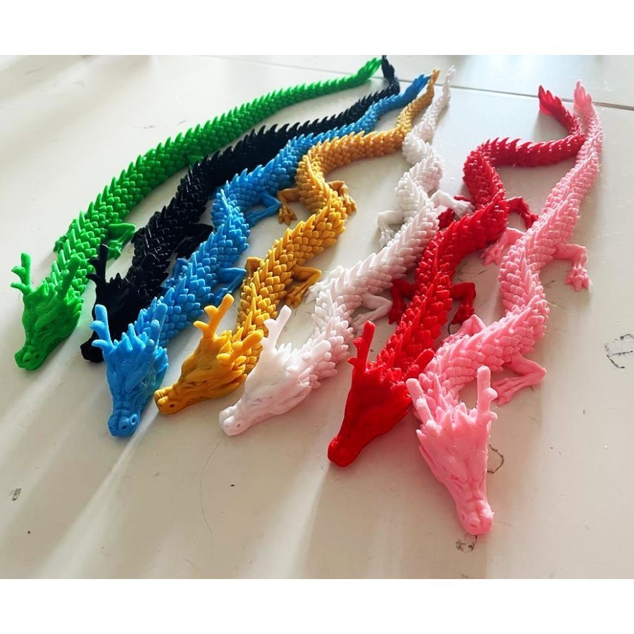 Mainan Action Figure Naga Dragon