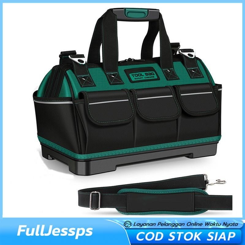 Tas Perkakas Tahan Air Tool Bag 13/14/16/18 Inch Kain Oxford Tebal Tas Alat Perkakas Kuat Tas Perkak