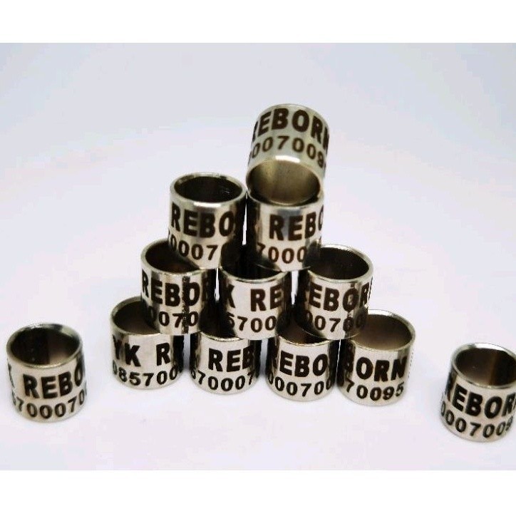 RING BURUNG MERPATI BAJA LASER