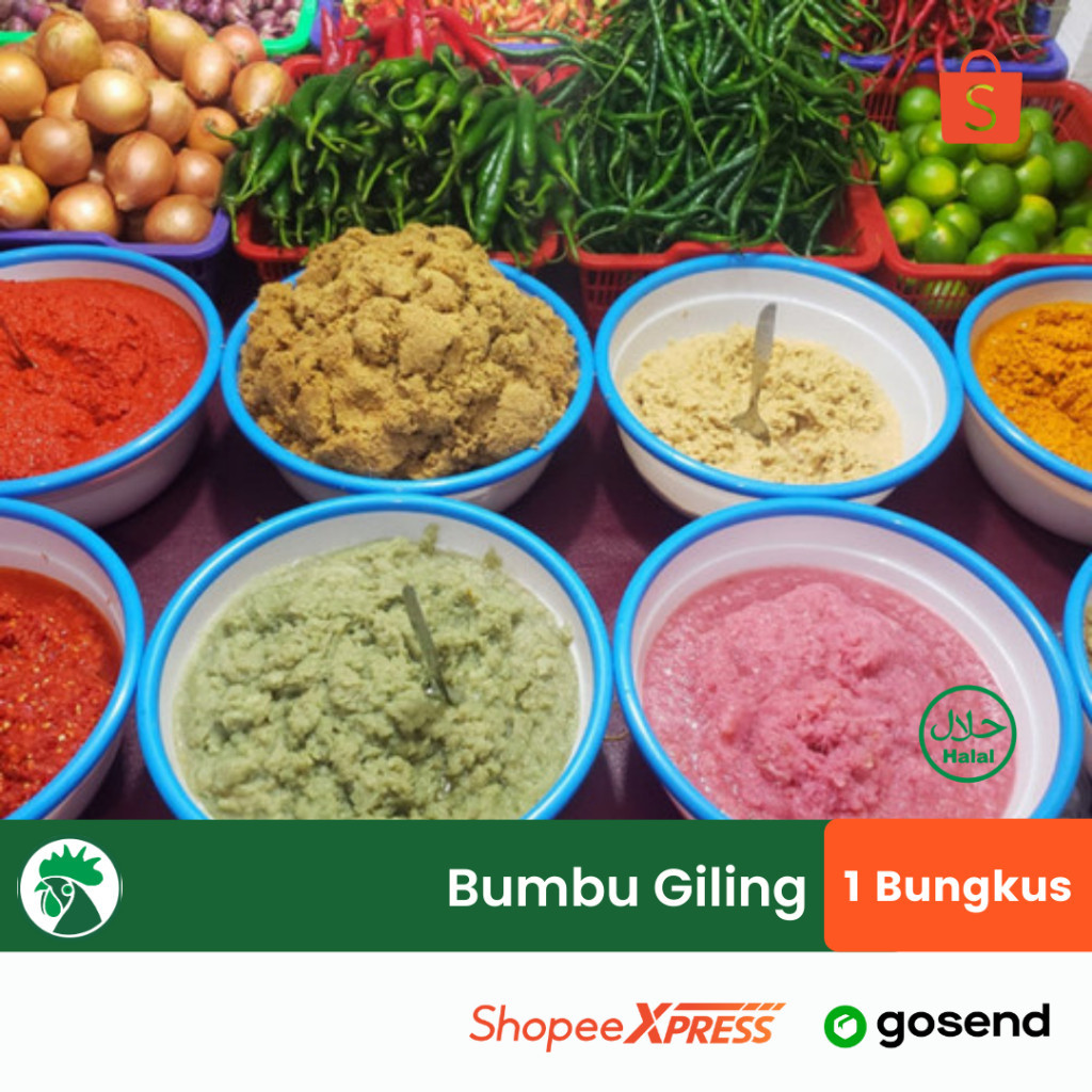 

Aneka Bumbu Giling | Ayam Goreng Gulai Rendang Kari dan lainnya