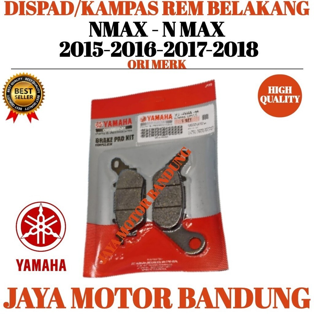 YGP - KAMPAS REM DEPAN CAKRAM /DISPAD NMAX - N MAX TAHUN 2015 2016 2017 2018 DISC PAD ORIGINIL