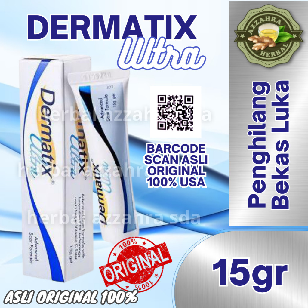 Dermatix Ultra Cream 15gr Penghilang Bekas Luka Operasi Keloid - Luka Lama - Bakar - Gatal Koreng De
