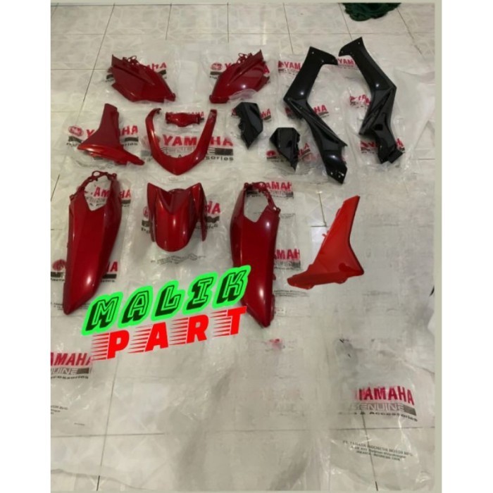 FULL BODY HALUS NMAX OLD 13pcs 2DP MERAH GLOSSY ORIGINAL YAMAHA
