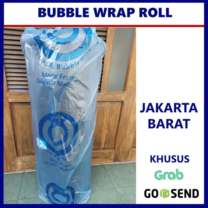 

Bubble Wrap Roll 50m x 125cm - Ekonomis bening