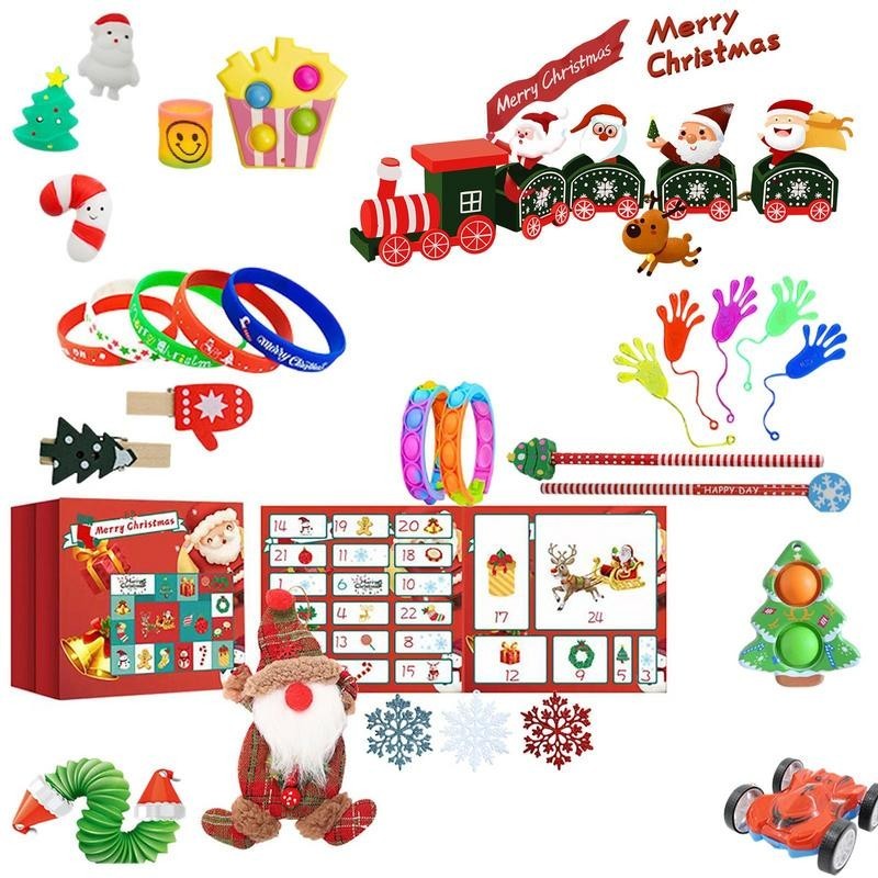 

Advent Calendar 2022 24 Piece Gift Playset Creative Advent Calendars Contains Christmas Gifts For Girls Boys Teens Adults