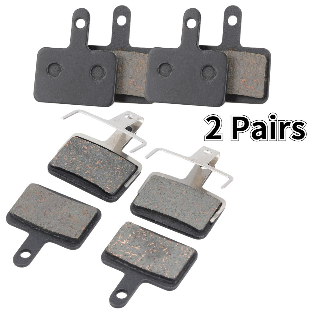 2Pairs Bicycle Semi Metal Resin Ceramics Disc Brake Pads for Shimano B01S M375 M395 M416 M445 M446 M
