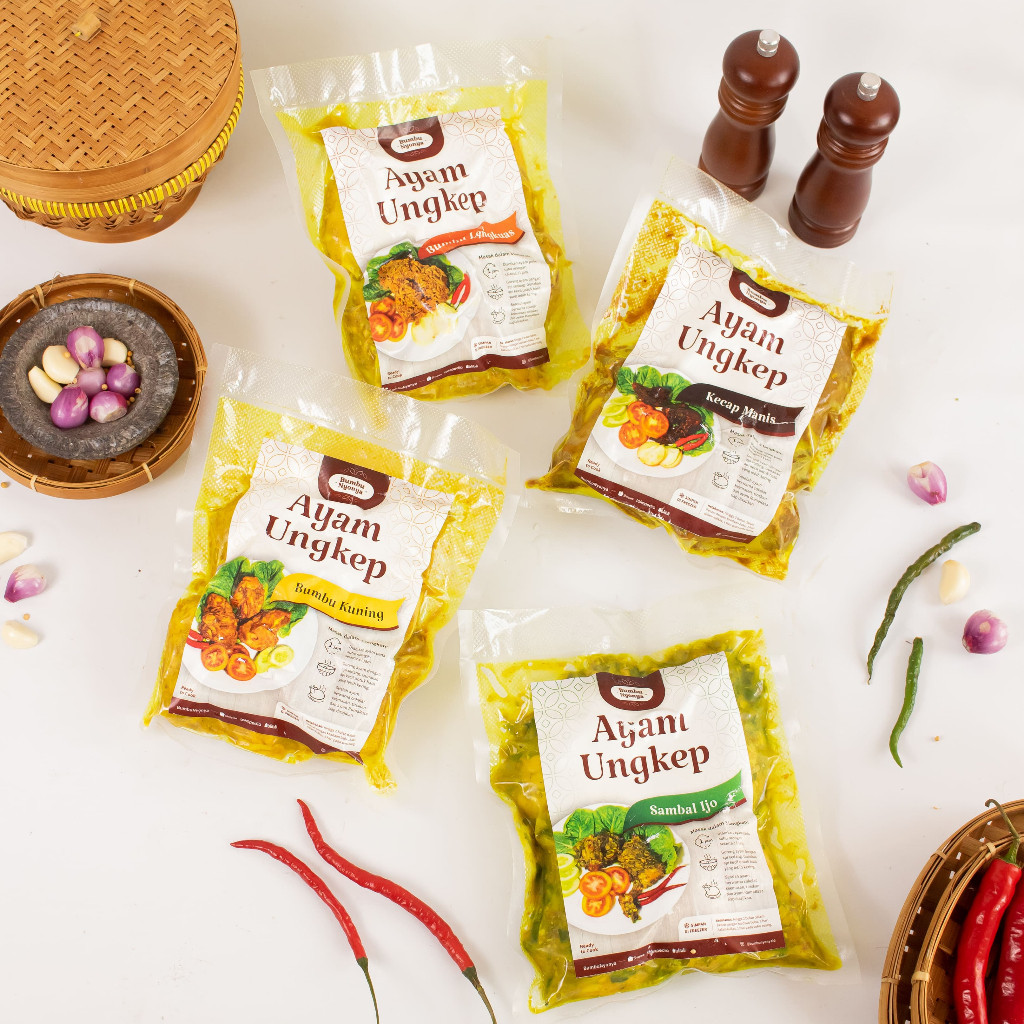 

SMOOTHIEMAMA Ayam Ungkep Frozen Bumbu Kecap Kuning Halal