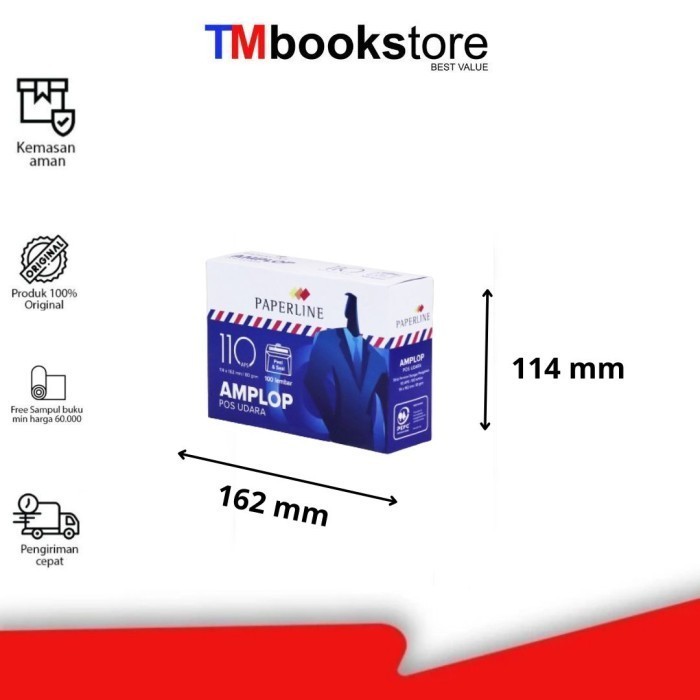 

AMPLOP 110 APS 40482664 PAPERLINE TMBOOKSTORE ATK