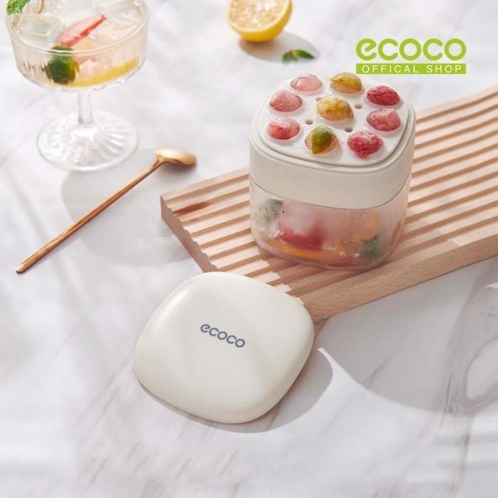 

TERJUAL ECOCO Icebox Round- Cetakan Es Puding Mpasi Ice cube Es Batu Ice Cream - Single