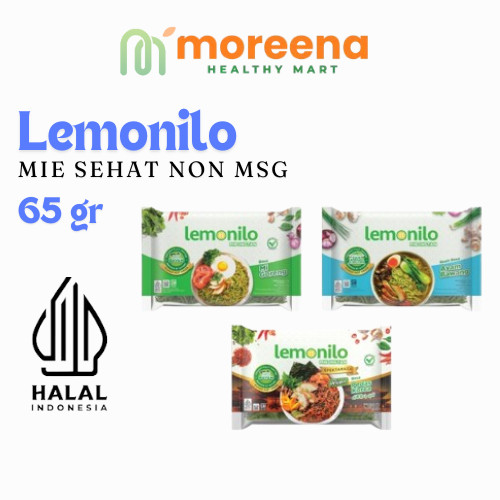 

Lemonilo - Mie Sehat Rendah Gluten - No MSG & Pengawet