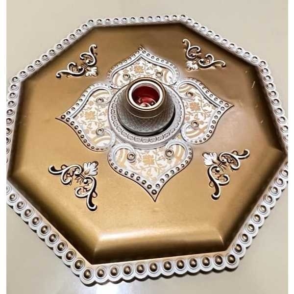 WM Fiting Hias Plafon Gypsum 30 Cm Segidelapan / Ornamen Langit Rumah Jumbo Gipsum PVC  GRC / Fittin